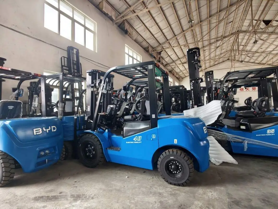 Kutipan Forklift Listrik Kecil BYD Provinsi Shanxi
