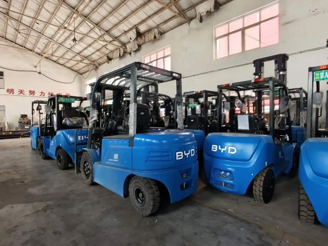 Konsultasi kutipan pengiriman forklift listrik Xinjiang BYD